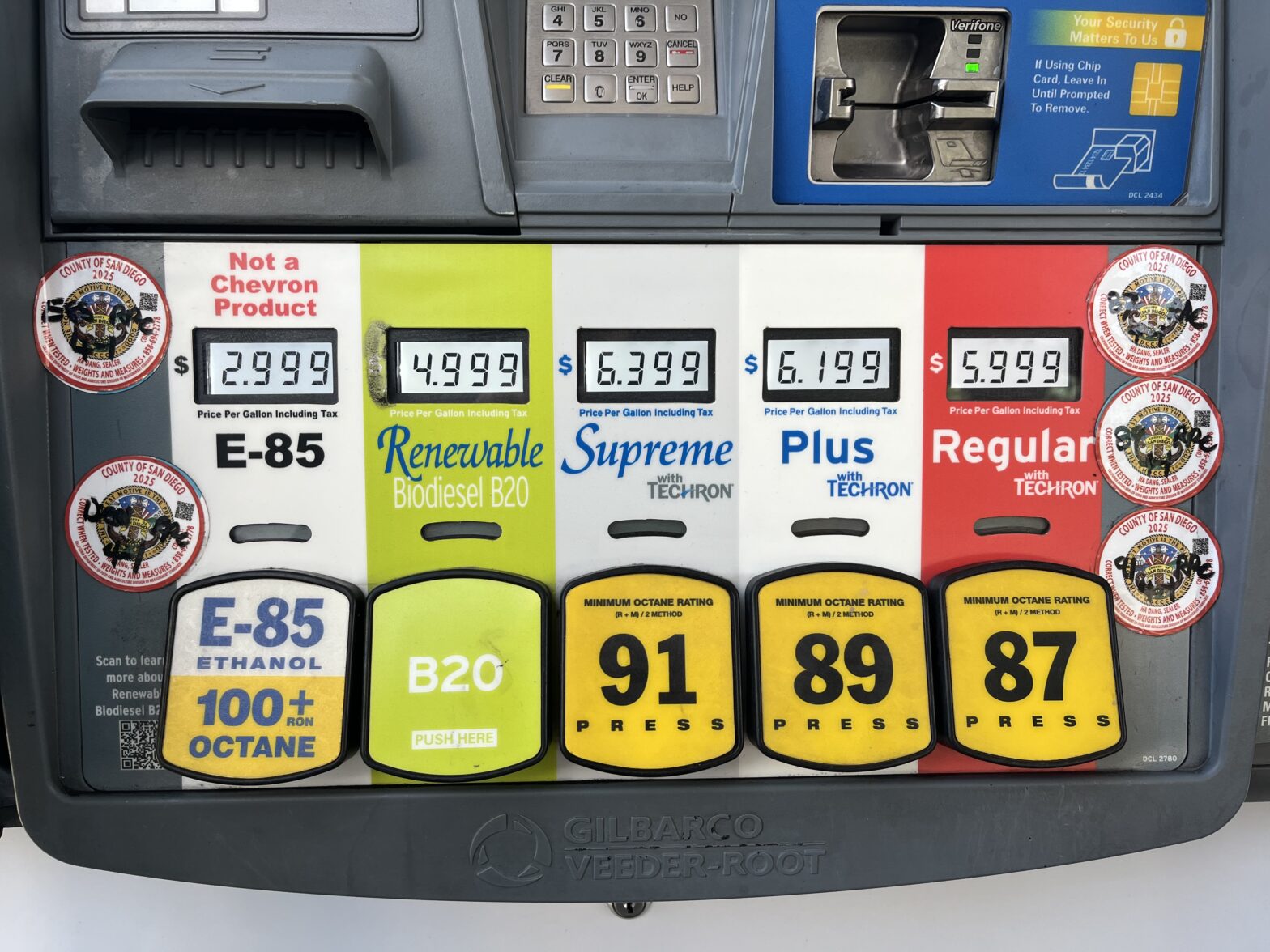 E85 offered at a steep discount to gasoline